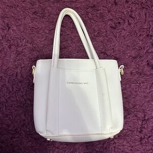 Expressions NYC White Handbag